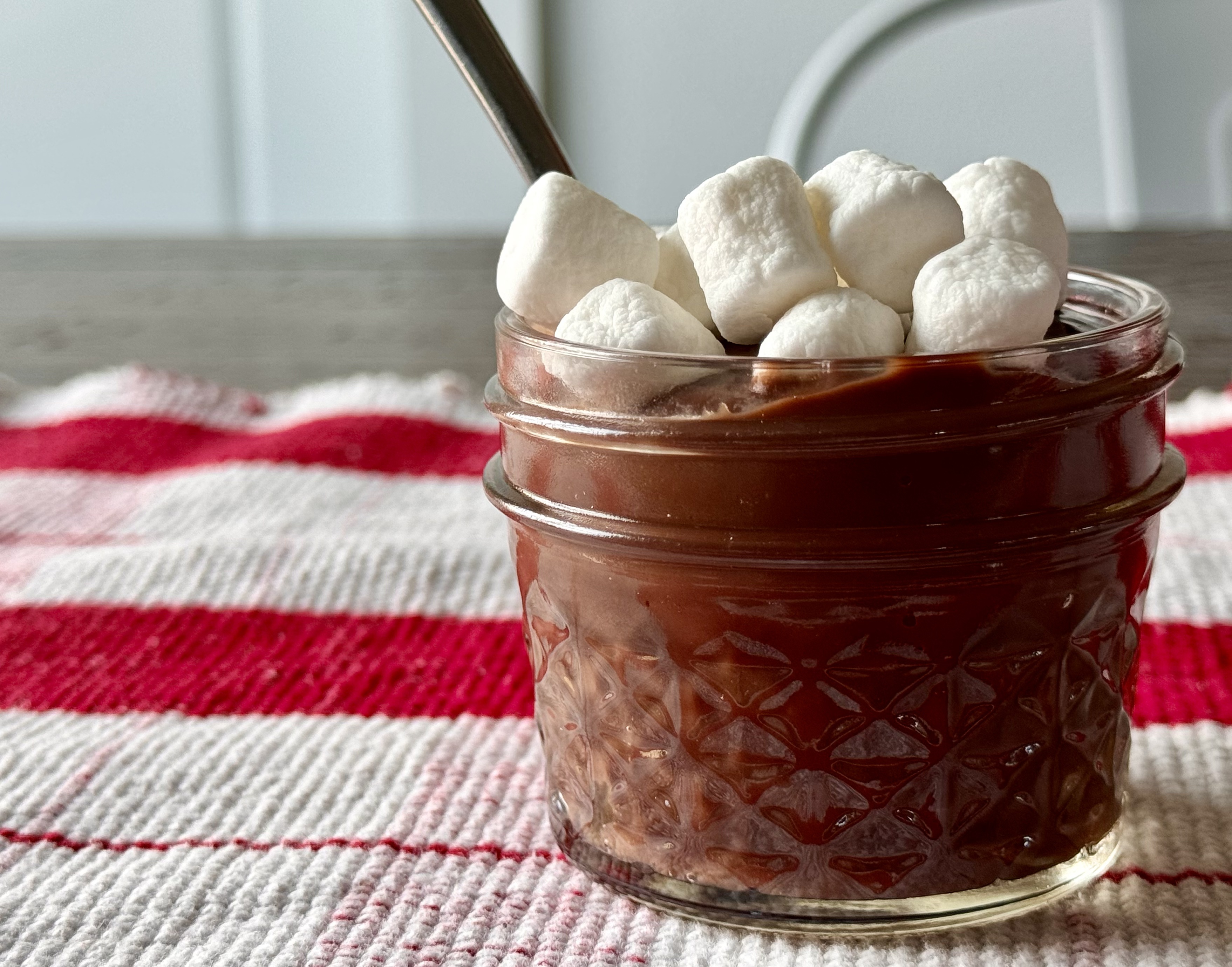 Hot Cocoa Pudding | A Warming Winter Treat